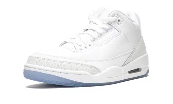 Men's Style: Air Jordan 3 Retro - Pure White - Discounted!