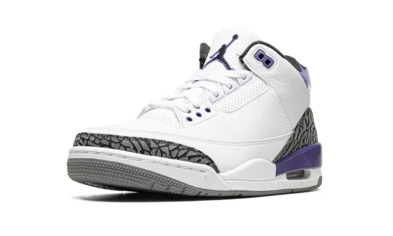 Get the Latest Look - Men's Air Jordan 3 - Dark Iris