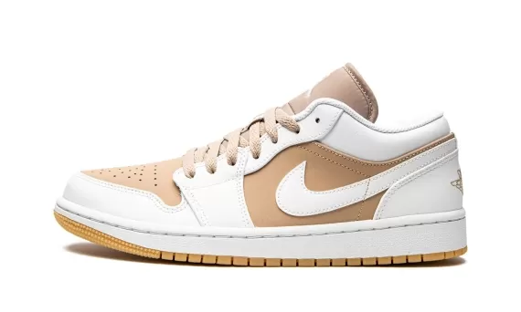 Shop Air Jordan 1 Low Hemp/White for Women's - Get Yours Today!