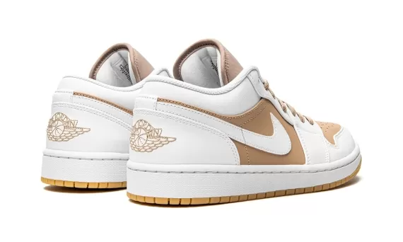 Sale on Air Jordan 1 Low Hemp / White for Men's - Buy Now!