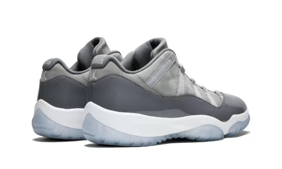 Upgrade your style with the Air Jordan 11 Retro Low - Cool Grey.