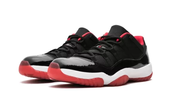 Buy Men's Air Jordan 11 Retro Low - Bred Athletic Shoe