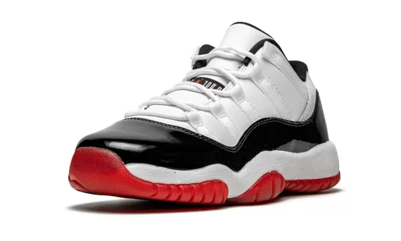 Look Stylish with Discounted Air Jordan 11 Low GS - Concord Bred for Women