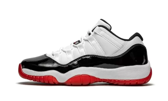 Women's Air Jordan 11 Low GS - Concord Bred Sale & Discount