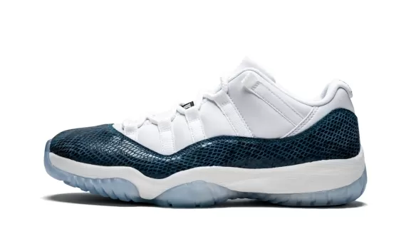 Air Jordan11 Retro Low LE - Blue Snakeskin for Men's | Shop Now & Enjoy Big Sale Discounts!