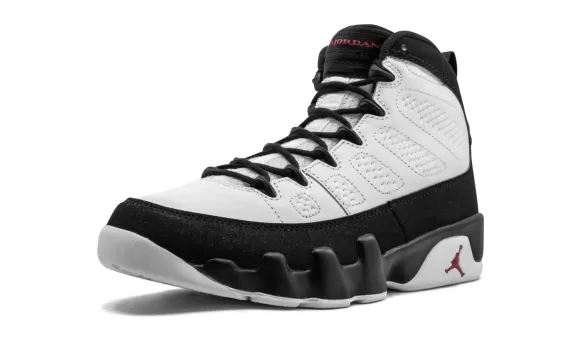 Men's Air Jordan 9 Retro - White Black Red 2016 Release Now on Sale at Shop