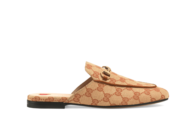 Sale! Get Gucci Princetown GG canvas slipper for men's