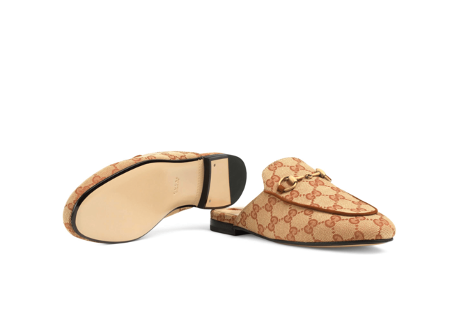 Women's Gucci Princetown GG canvas slipper - Get it Now!