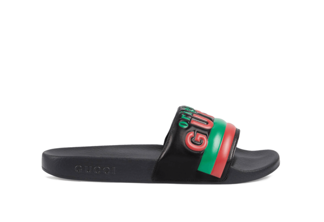 Buy Gucci Slide Sandal Black - Men's Sale