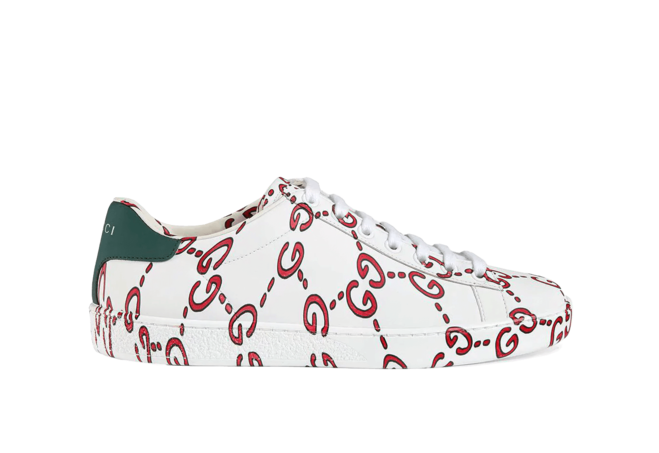 Shop Gucci White GG Logo Ace Sneakers for Women's - Get Sale Now!