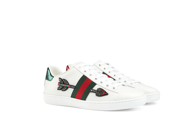 Shop the Gucci Ace Embroidered Sneaker for Women's