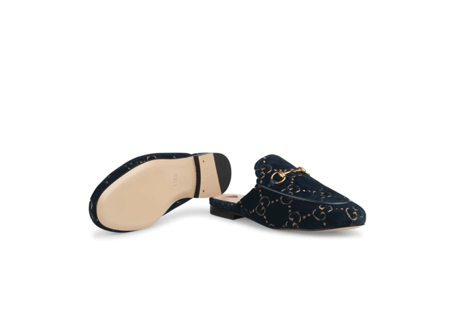 Women's Gucci Princetown GG Velvet Slipper - Shop the Latest Trends Now!