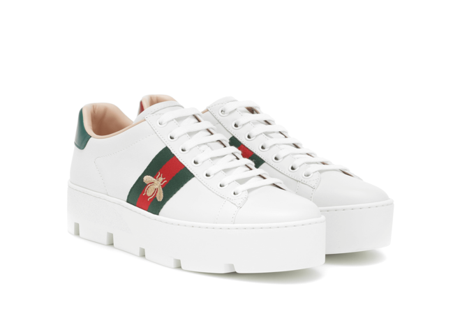 Men's Gucci Ace Embroidered Platform Sneaker - Get It Now!