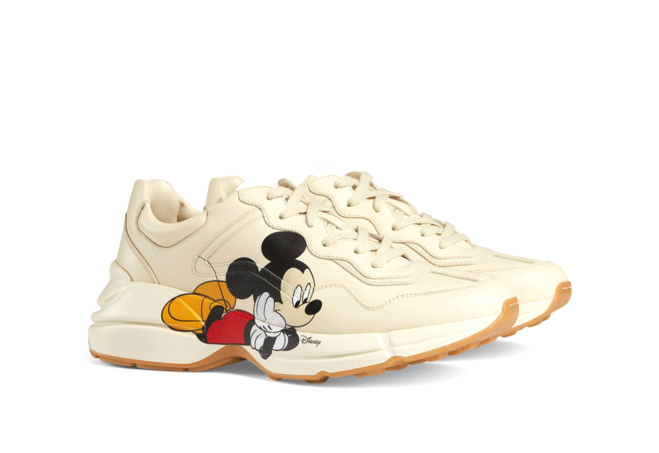 Discounted Men's Disney x Gucci Rhyton Sneaker - Get Yours Now!