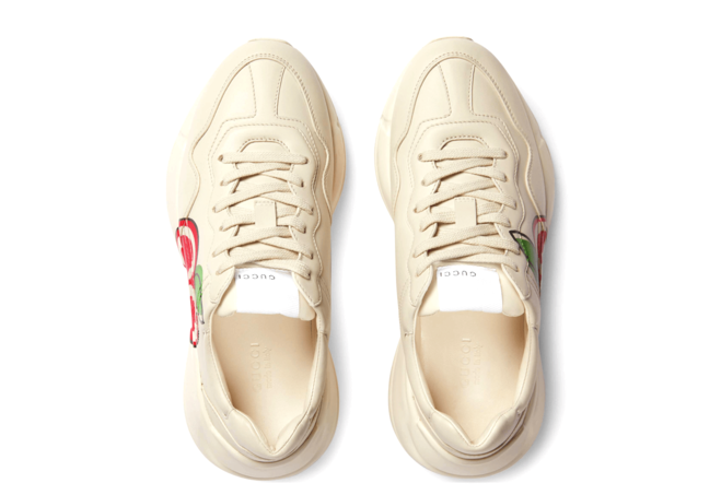 Grab Discount on Gucci Rhyton GG Apple Sneaker for Women - Shop Now!