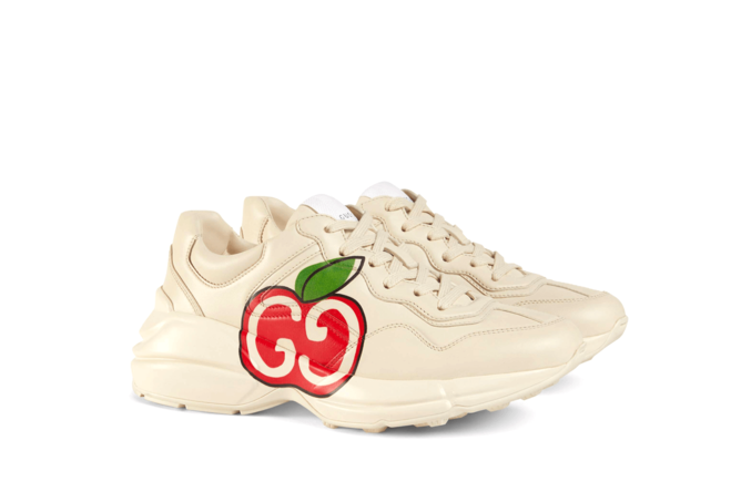 Save on Gucci Rhyton GG Apple Sneaker for Women - Get Discount Now!