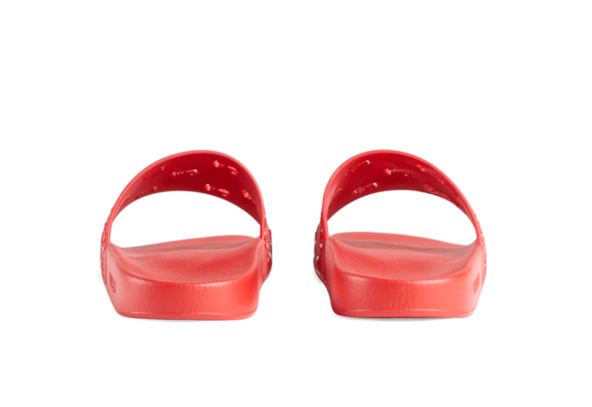 Gucci Rubber GG Slide Sandal