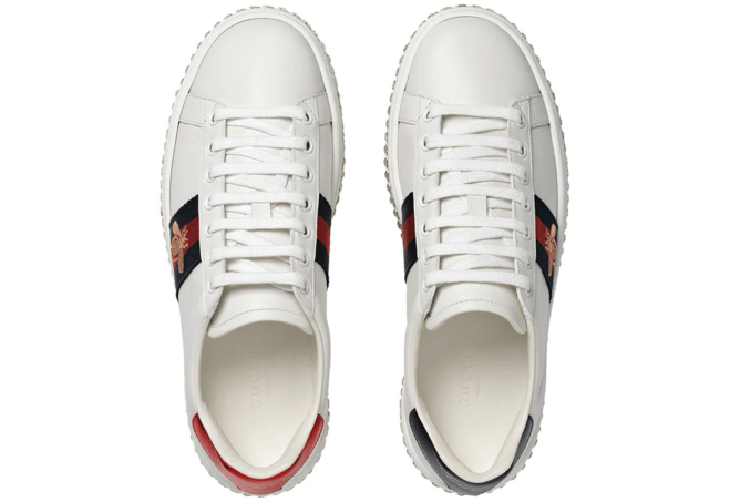 Discount on Gucci Ace Sneaker With Crystals for Men's!