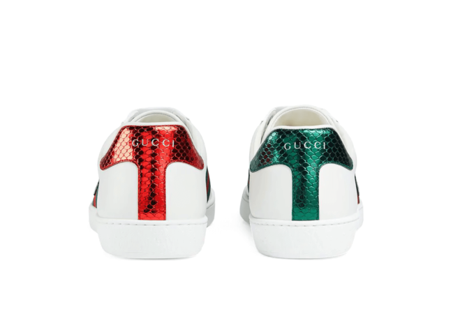 Gucci Ace Tiger Appliqued Sneakers