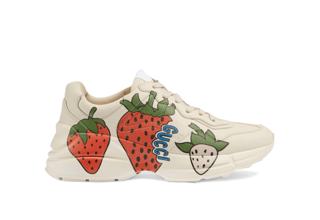 Shop Gucci Rhyton Strawberry Sneakers for Men's