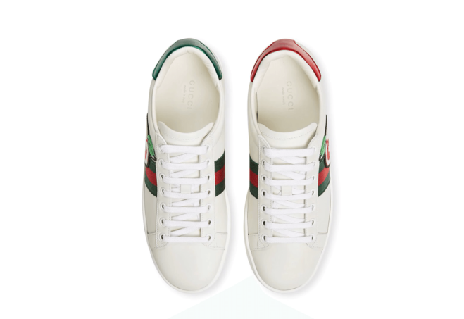 Get the Latest Women's Gucci Ace GG Apple Sneakers