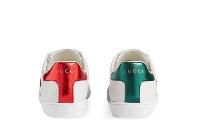 Shop Women's Gucci Ace GG Apple Sneakers Now