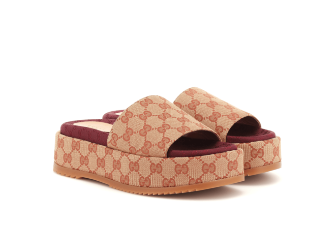 Women's Gucci Slider Sandal On Sale Now