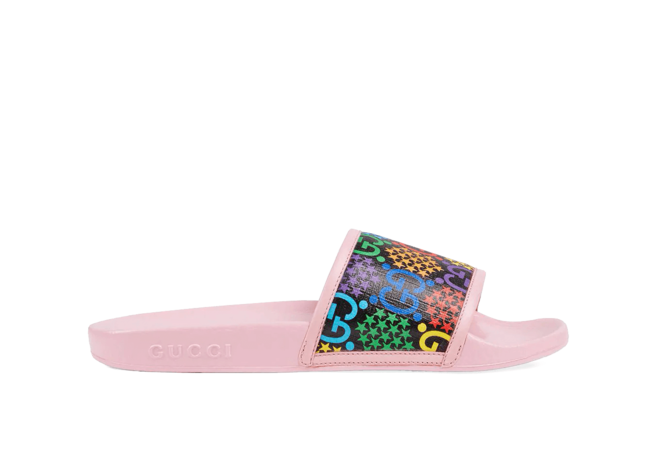 Gucci Psychedelic Slides Sandal Pink for Men - Get and Shop Today!