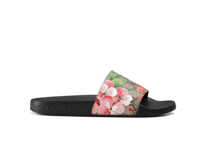 Shop Gucci Blooms Supreme Slide Sandals for Men's - Sale Now!