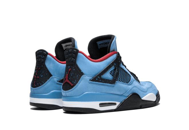 Grab a Bargain on Men's Air Jordan 4 Retro Travis Scott - Cactus Jack Shoes!