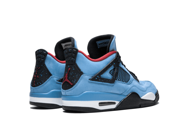 Women's Air Jordan 4 Retro Travis Scott - Cactus Jack at Low Price