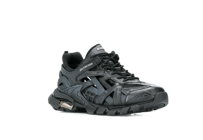 Buy Women's Balenciaga Track.2 Sneaker in Black Neoprene and Rubber