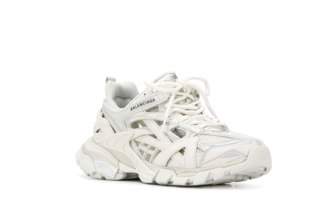 Shop Men's Balenciaga Track.2 Open Sneakers White Now!