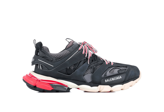 Men's Balenciaga Track Sneakers Black Red White - Buy Now and Get Discount!
