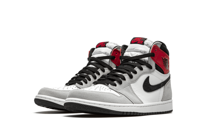 Discounted Men's Air Jordan 1 Retro High OG - Light Smoke Grey!