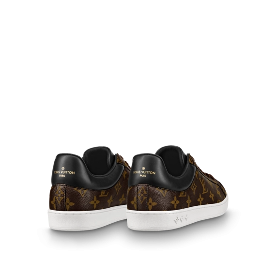 Men's Fashion Statement: Louis Vuitton Luxembourg Sneaker Monogram Canvas Brown On Sale