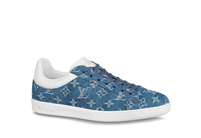 Shop the Louis Vuitton Luxembourg Sneaker Navy Blue for Men's - On Sale Now!
