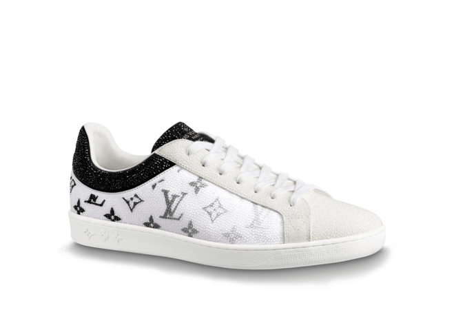 Shop the Louis Vuitton Luxembourg Sneaker Strass White for Men's at a Discount!