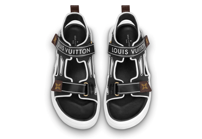 Shop Women's Louis Vuitton Archlight Sandal Black White - Get Discounts!