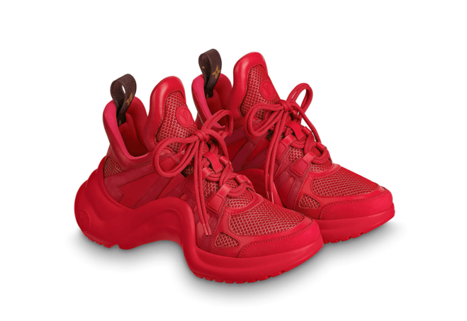 Women's Red Louis Vuitton Archlight Sneaker - Get it Now!