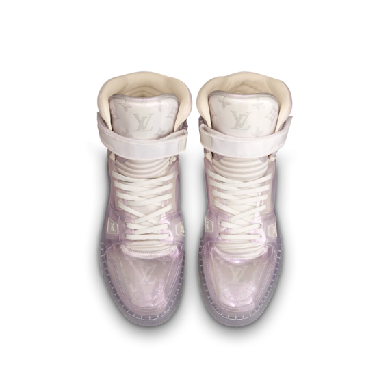 lv trainer sneaker boot