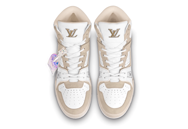 Louis Vuitton Trainer Sneaker Boot White