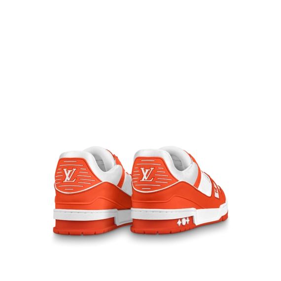 Get Great Deals on Louis Vuitton Trail Sneaker Orange for Men's