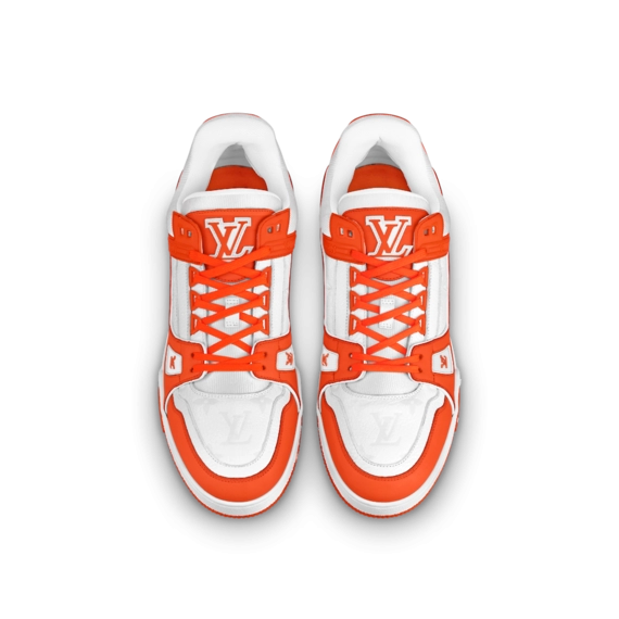 Men's Louis Vuitton Trail Sneaker Orange at Discounted Prices