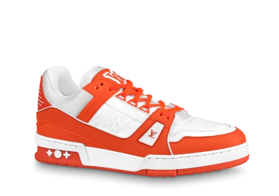 Shop Louis Vuitton Trail Sneaker Orange for Men's at Discount