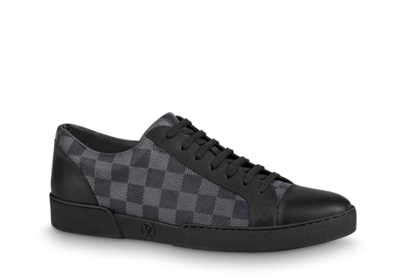 Louis Vuitton Match Up Sneaker Graphite Damier Coated Canvas