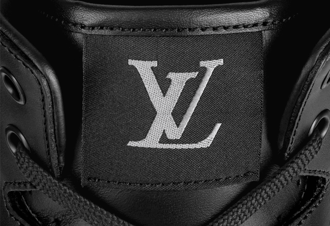 Upgrade Your Style with Louis Vuitton Rivoli Sneaker Boot Monogram Embossed Grained Calf Leather Black for Men's