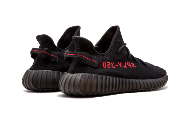Yeezy Boost 350 V2 Bred Core Black Red 