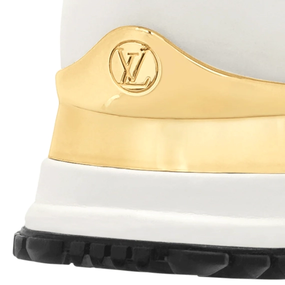 Fashionista Alert: Louis Vuitton Women's Run Away Sneaker Calf Leather & Patent Monogram Canvas Now Available!