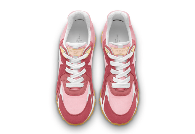 Get Stylish and Comfortable Louis Vuitton Run Away Sneaker Rose Clair Pink for Women